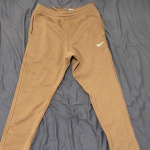 Nike Brown sweats mens small
